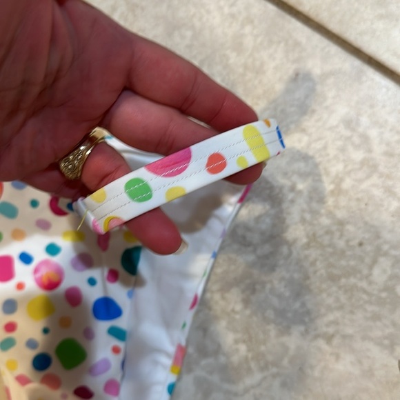 NWT! Infamous Swim x Kasey Rainbows Stella Cheeky Bikini Bottoms L Swim - Picture 4 of 10